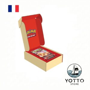 mystery box – pokemon – 4 boosters : eb10/eb11/eb12/ev3 – boosters variables – scellé – français