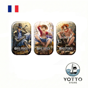 coffret one piece lot 3 tins pack set vol.2 ts 02 scellé français