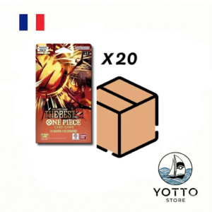 case – one piece – prb02 – the best 2 – 20 boosters sous blisters – scellé – français