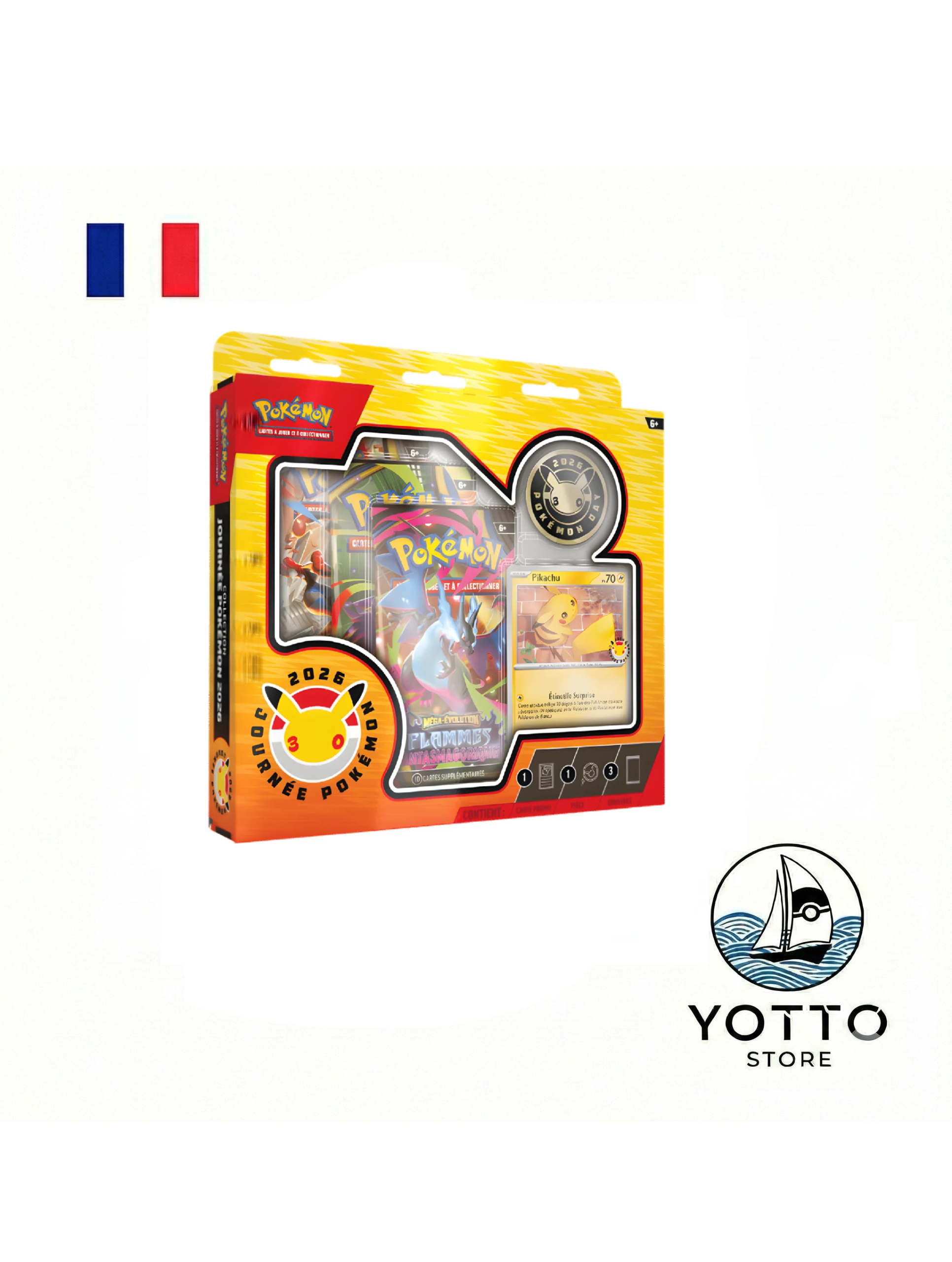tripack pokémon day 30 ans me01/me02 français tripack pokémon day 30 ans me01/me02 français