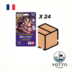 case – one piece – op14 – les sept de la mer d'azur – 24 boosters sous blisters – scellé – français