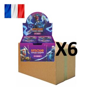 précommande[24/07/26] riftbound case scellée 6 displays riftbound déchainés fr